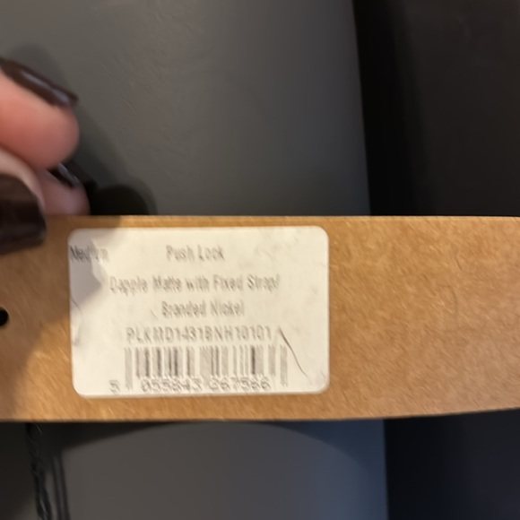 NWT! The Cambridge Satchel Company Push Lock medium crossbody. - Picture 5 of 5